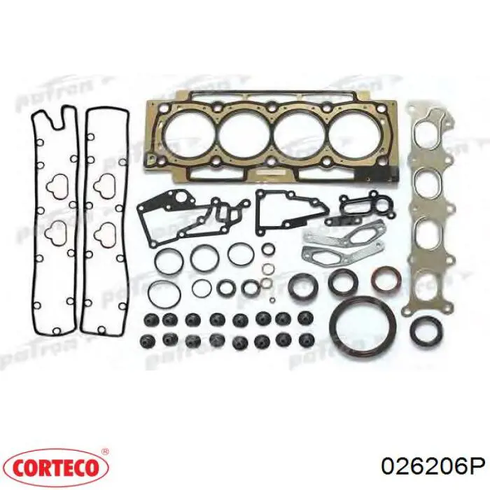 Прокладка клапанной крышки двигателя, левая Corteco 026206P цена, от 4.69 USD