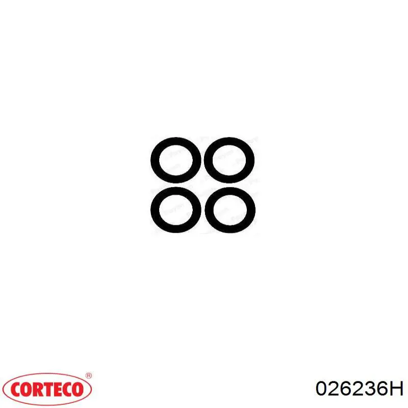 Прокладка впускного коллектора 026236H Corteco