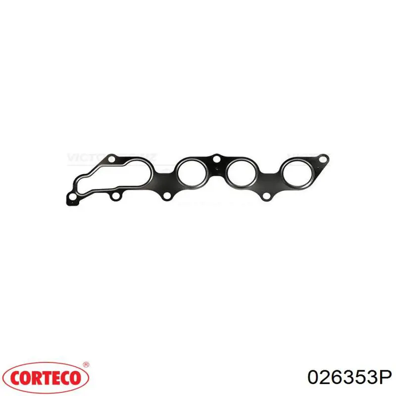 Прокладка коллектора выпускного Corteco 026353P цена, от 9.45 USD
