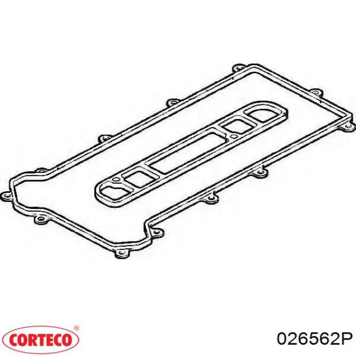 Комплект прокладок крышки клапанов 026562P Corteco