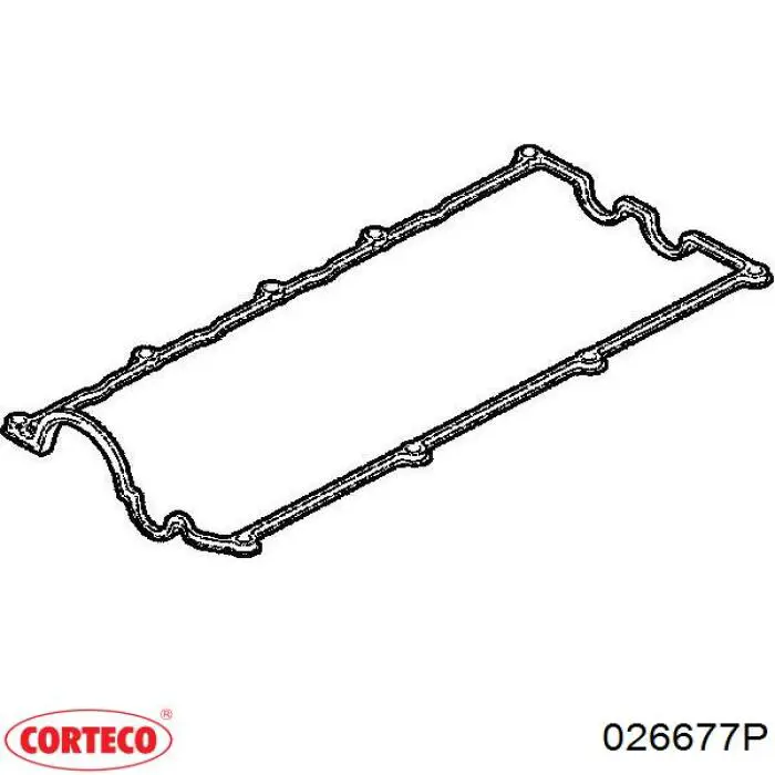 Прокладка крышки двигателя Corteco 026677P цена, от 16.51 USD