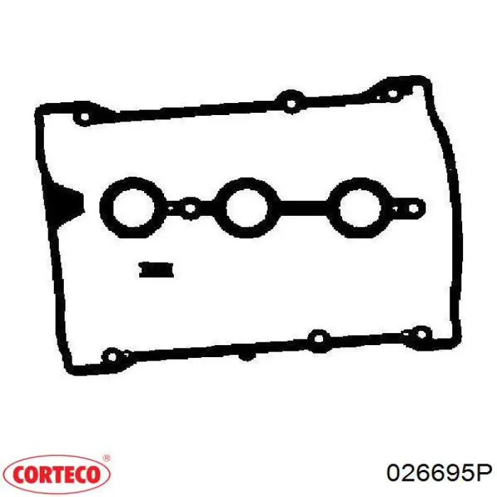 Комплект прокладок крышки клапанов 026695P Corteco