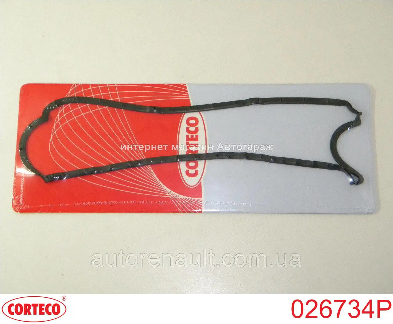 Прокладка крышки двигателя Corteco 026734P цена, от 5.08 USD