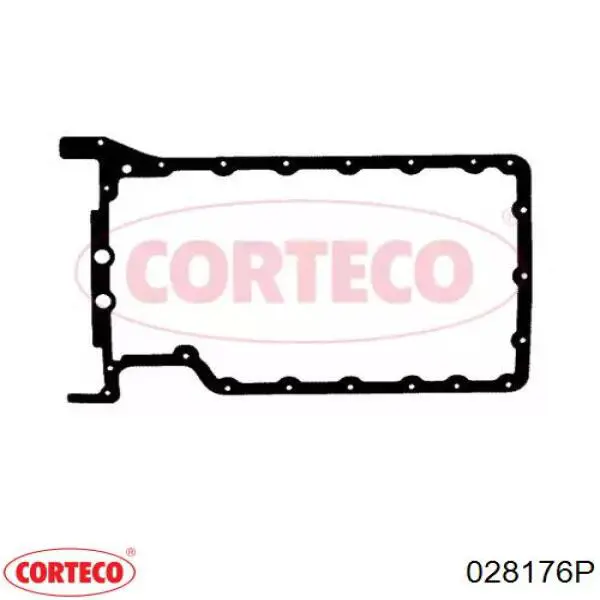 Прокладка поддона картера 028176P Corteco