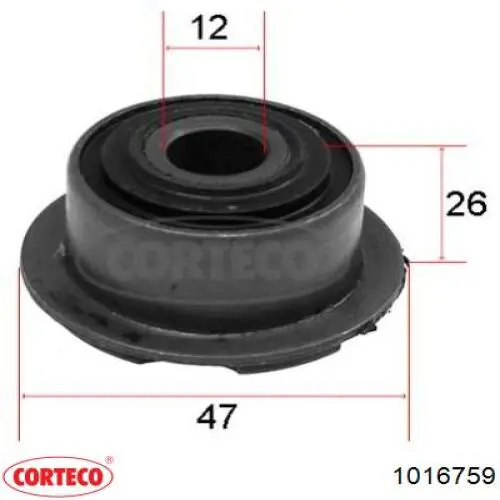 Сальник коленвала двигателя передний 1016759 Corteco