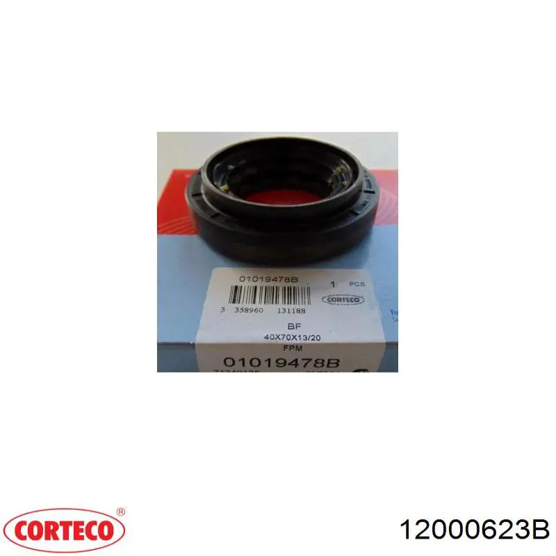 Купить 12000623B Corteco Сальник АКПП/КПП (входного/первичного вала)