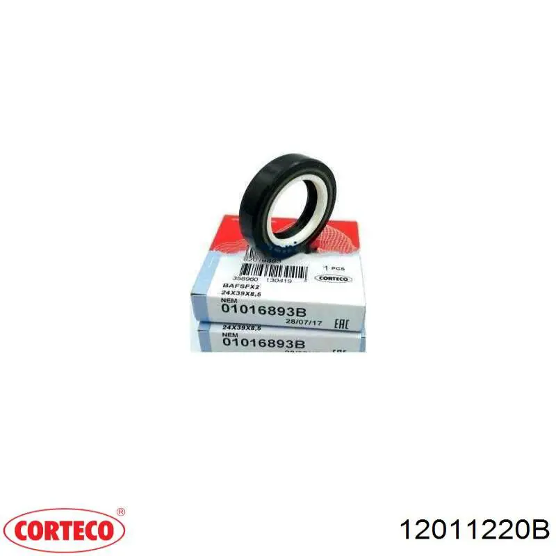Уплотнительное кольцо, универсальное 12011220B Corteco