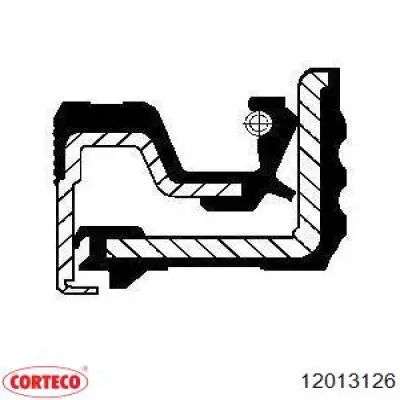 12013126 Corteco Сальник передней ступицы