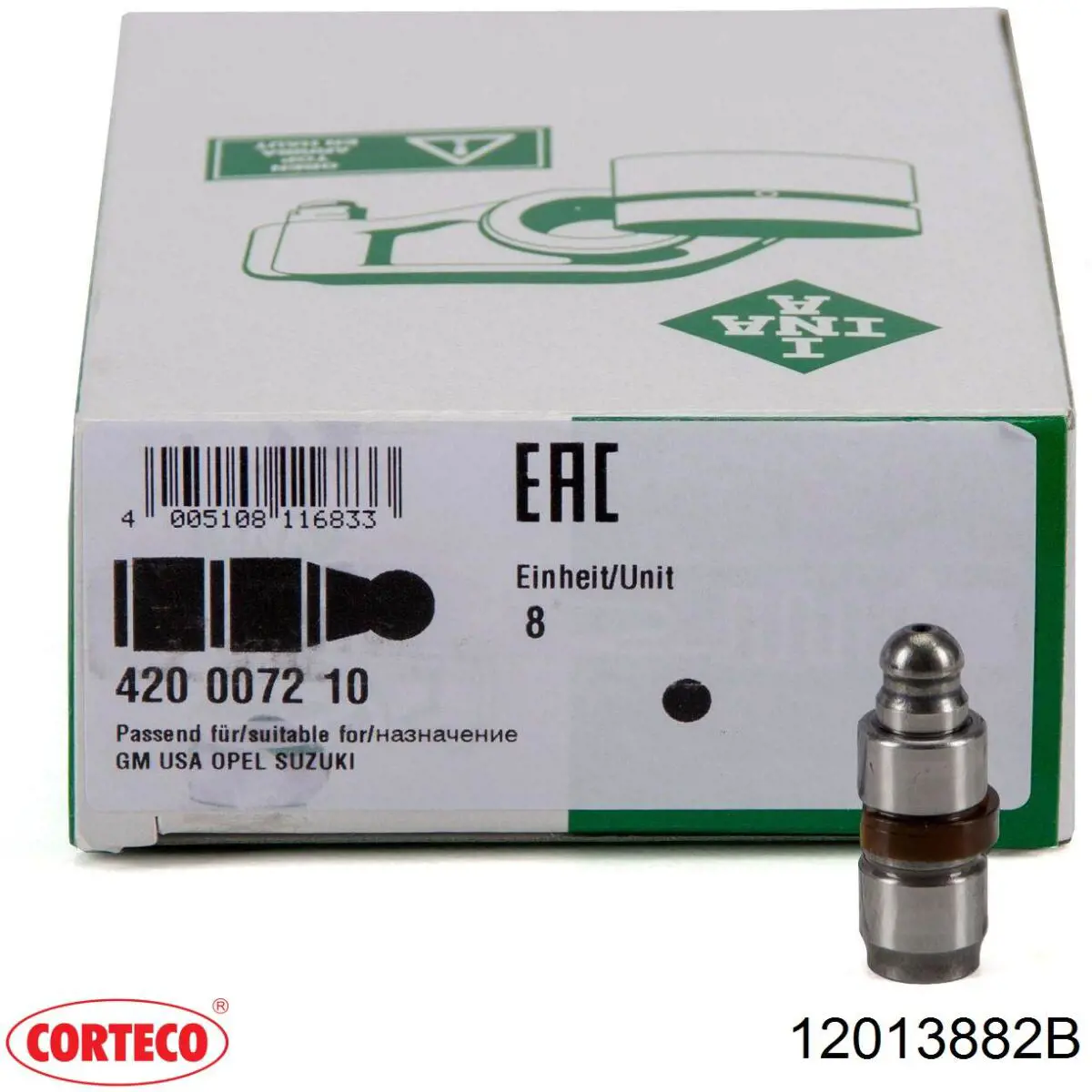 Сальник коленвала задний Corteco 12013882B цена, от 7.05 USD