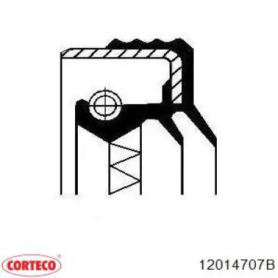 Сальник задней ступицы 12014707B Corteco