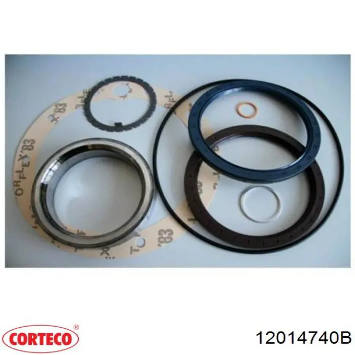 Сальник задней ступицы 12014740B Corteco