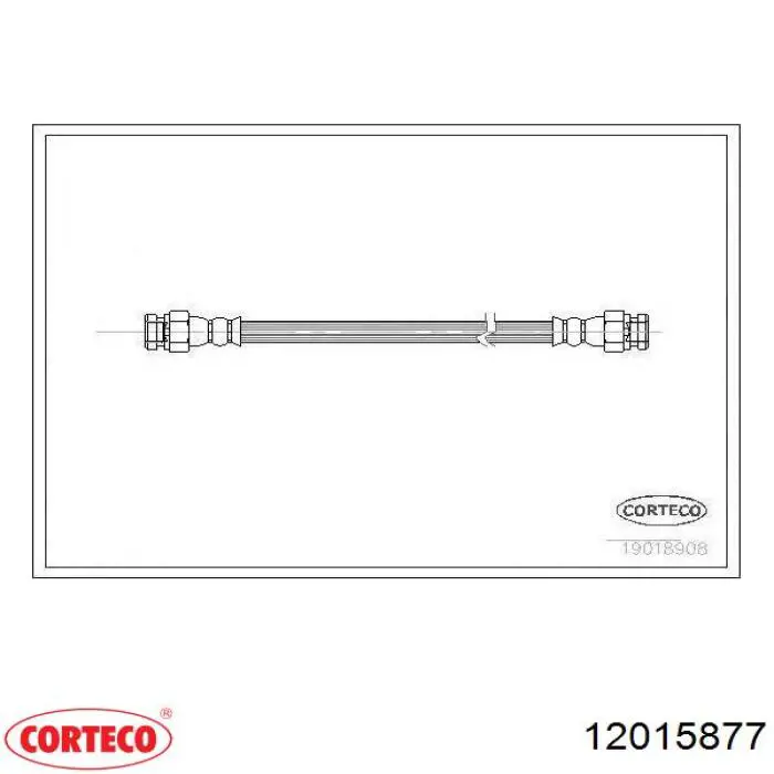 12015877 Corteco сальник клапана (маслосъёмный впускного)