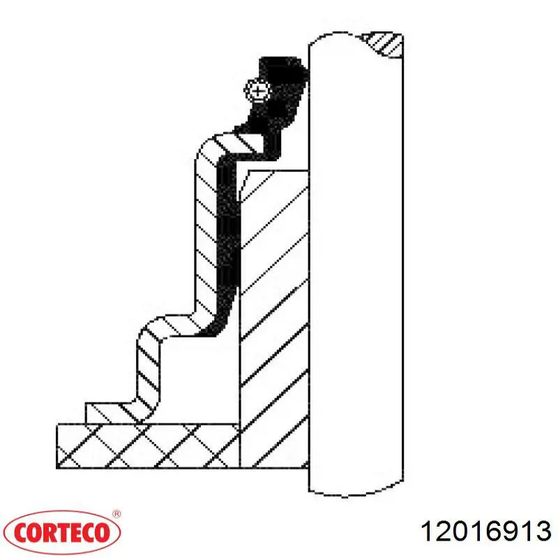 12016913 Corteco сальник клапана (маслосъёмный впускного)