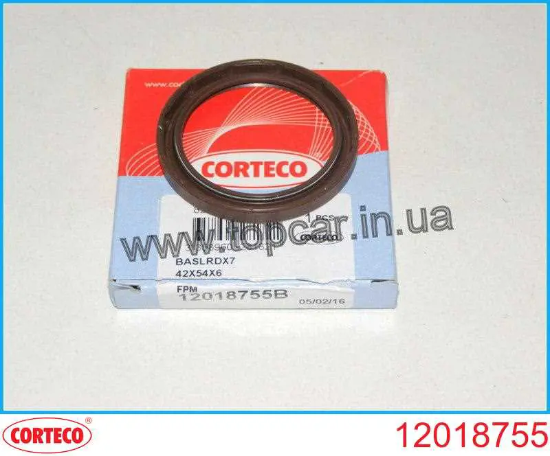 12018755 Corteco Сальник коленвала двигателя, передний