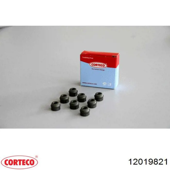 12019821 Corteco сальник клапана (маслосъемный, впуск/выпуск, комплект на мотор)