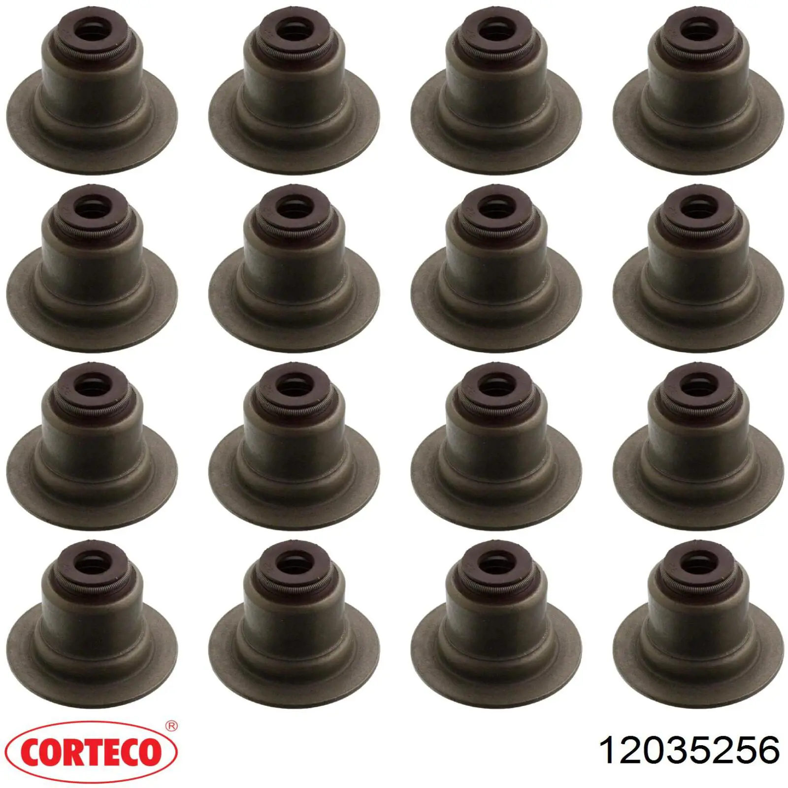 12035256 Corteco сальник клапана (маслосъемный, впуск/выпуск)