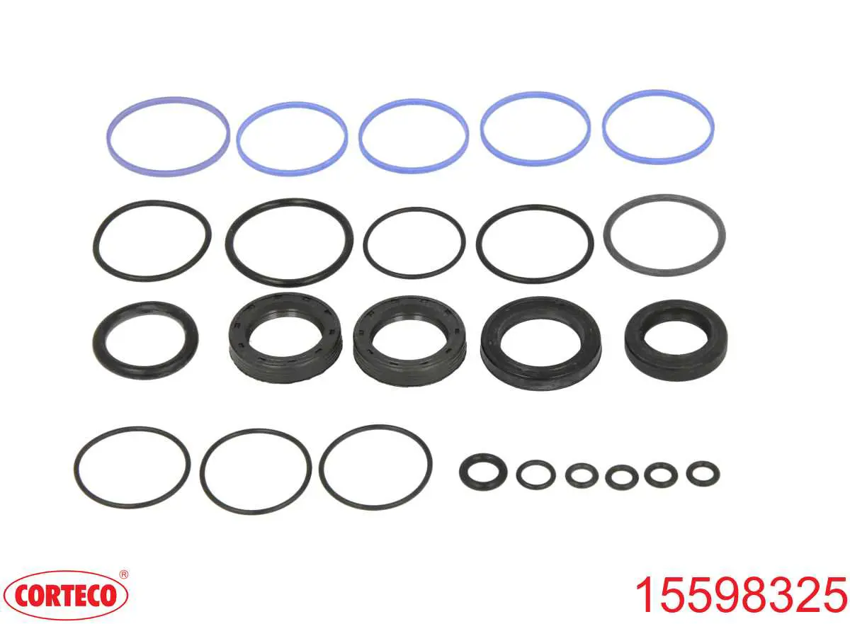 15598325 Corteco ремкомплект рулевой рейки (механизма, (ком-кт уплотнений))