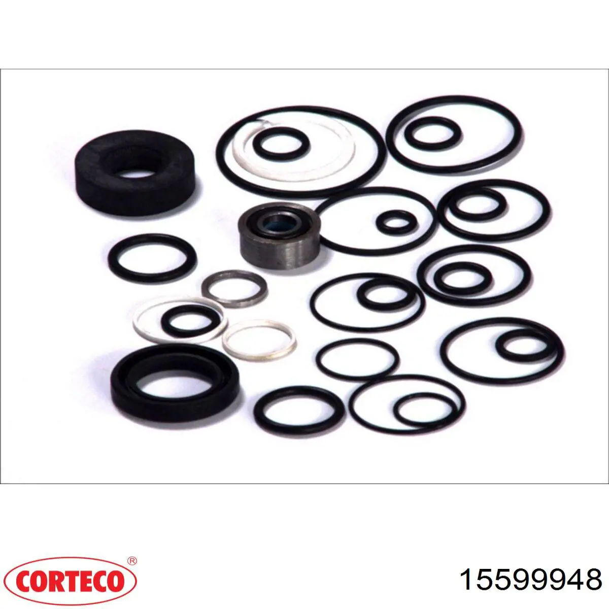 15599948 Corteco ремкомплект рулевой рейки (механизма, (ком-кт уплотнений))