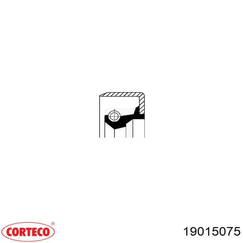 Сальник полуоси заднего моста 19015075 Corteco