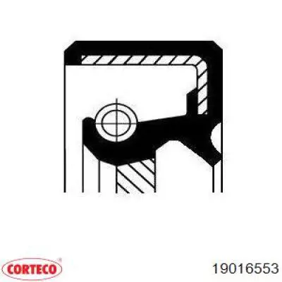 Сальник коленвала двигателя задний 19016553 Corteco