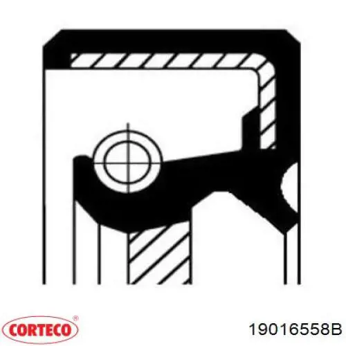 Сальник полуоси переднего моста 19016558B Corteco