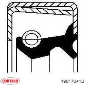 19017041B Corteco сальник передней ступицы
