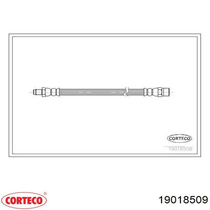 Тормозной шланг задний Corteco 19018509 цена, от 4.41 USD