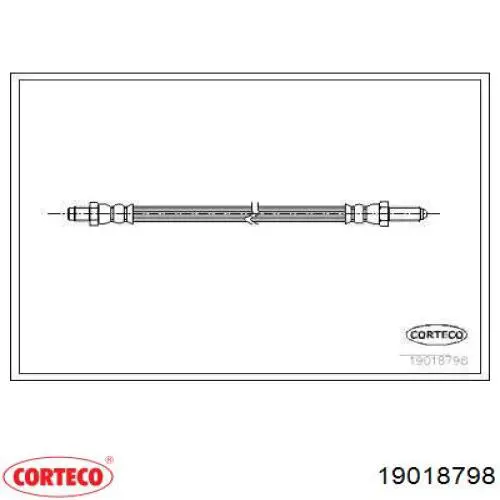 Купить T71003 Brembo Шланг тормозной передний
