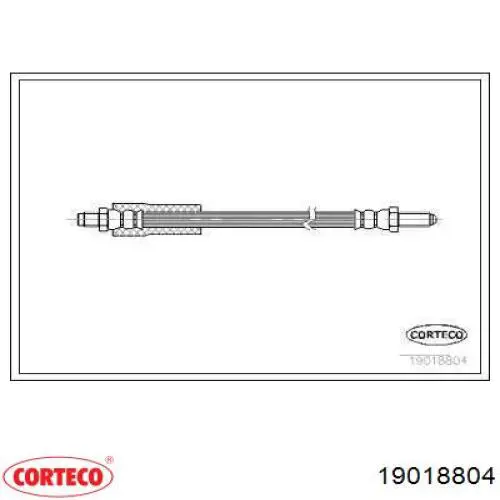 Тормозной шланг 19018804 Corteco