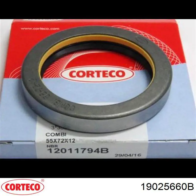 19025660B Corteco Сальник ступичный