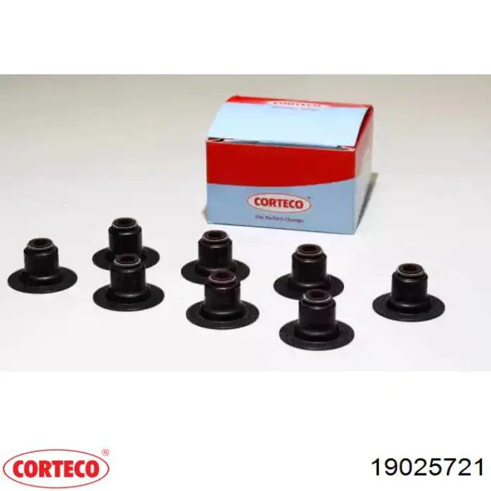 19025721 Corteco сальник клапана (маслосъёмный выпускного, комплект)