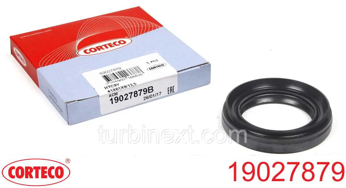 Сальник полуоси переднего моста правой Corteco 19027879 цена, от 4.23 USD