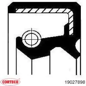 Сальник коленвала двигателя передний 19027898 Corteco