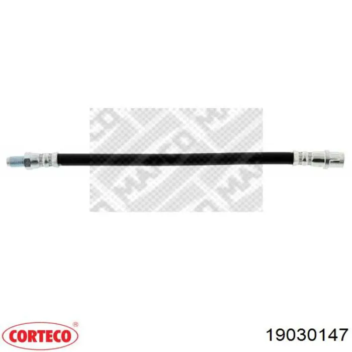 Шланг тормозной задний Corteco 19030147
