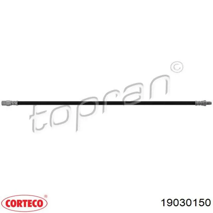 Тормозной шланг задний Corteco 19030150 цена, от 10.23 USD
