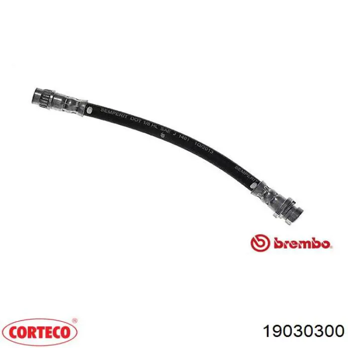 Тормозной шланг задний Corteco 19030300 цена, от 6.68 USD