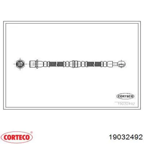 Купить 26550FC010 Subaru Шланг тормозной передний, правый