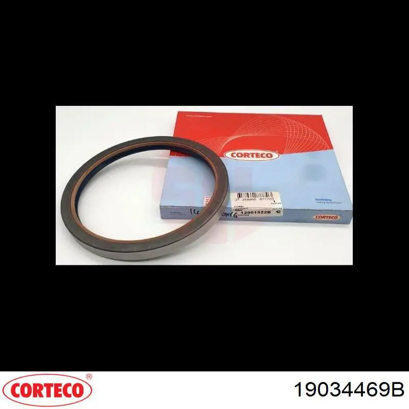 Уплотнительное кольцо, универсальное 19034469B Corteco