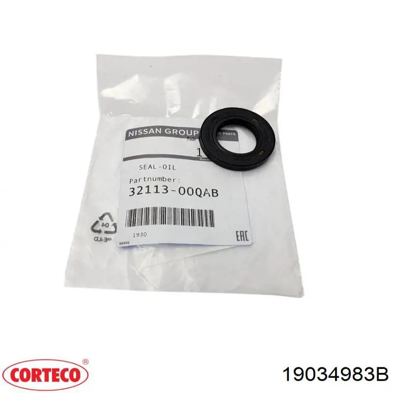Сальник хвостовика редуктора заднего моста Corteco 19034983 цена, от 7.01 USD