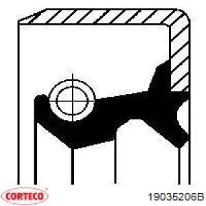 Vedação da haste de mudança da caixa de mudança GC0117131A Mazda