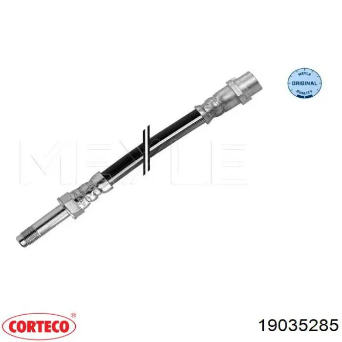 Шланг тормозной передний Corteco 19035285