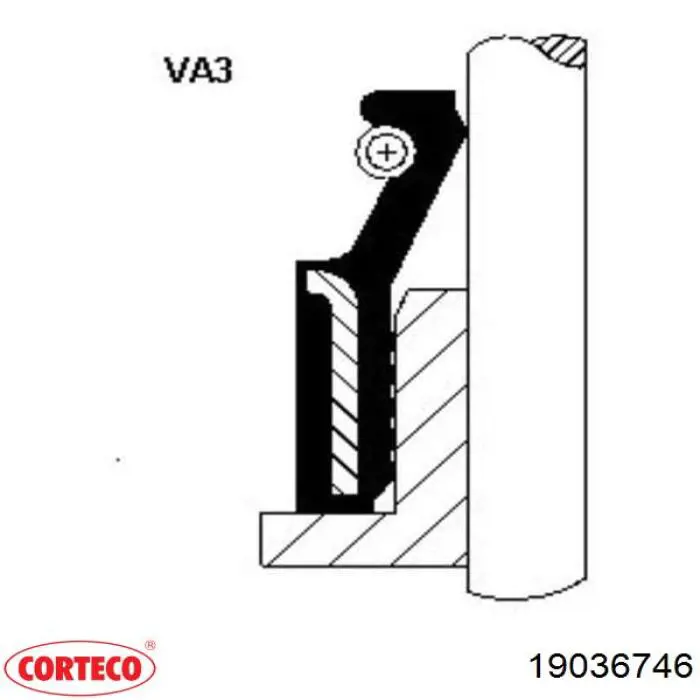 Маслосъемный колпачек впускного клапана Corteco 19036746 цена, от 11.19 USD