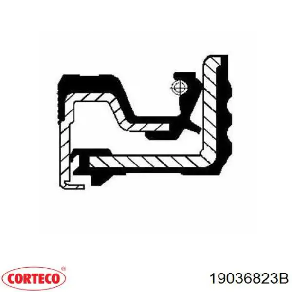 Купить 0734300257 ZF Parts Сальник задней ступицы