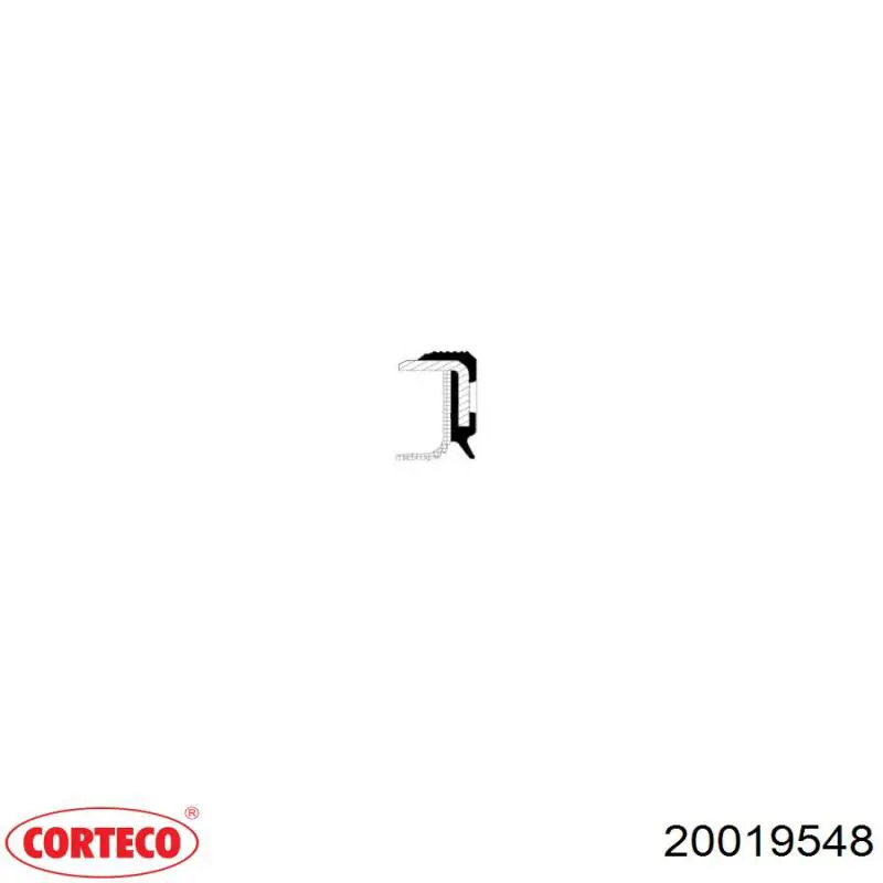 Купить 20019548 Corteco Передний сальник коленвала
