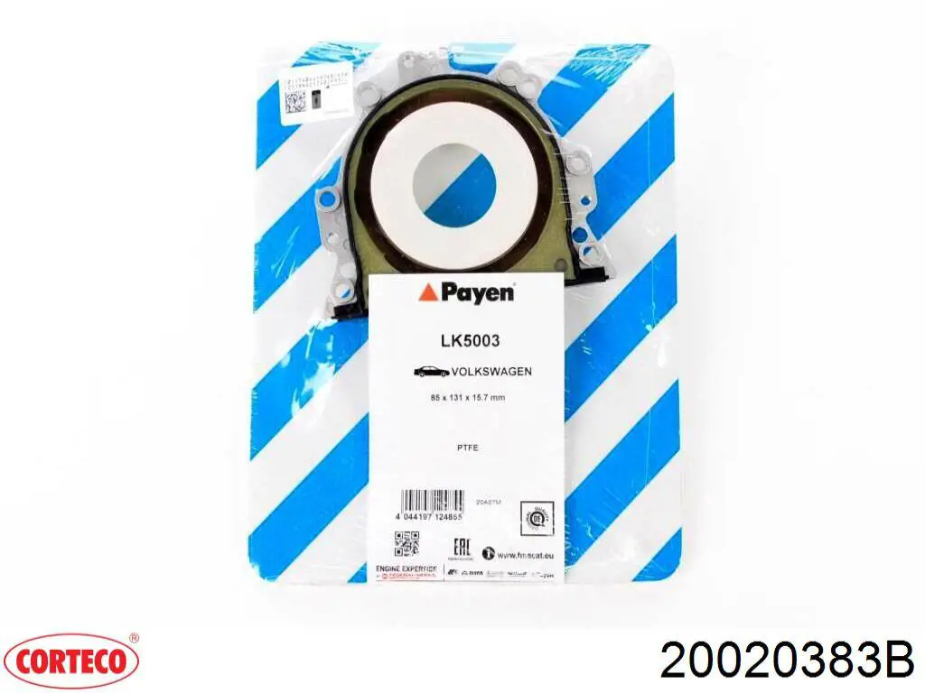 Сальник коленвала задний 20020383B Corteco