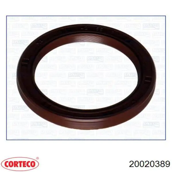 Сальник коленвала 20020389 Corteco