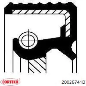 Сальник коленвала двигателя задний 20025741B Corteco