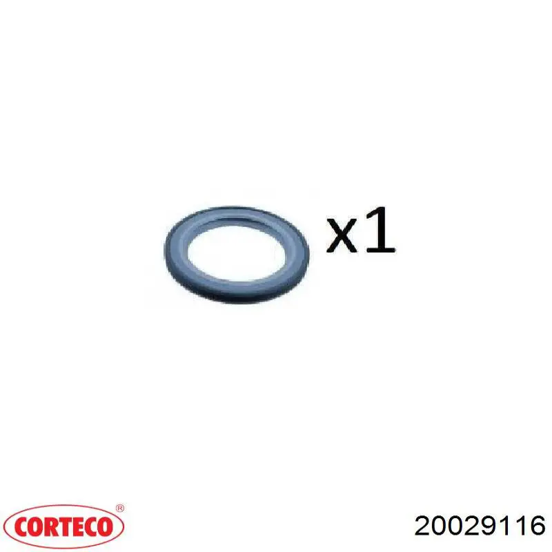 Купить 20029116 Corteco Передний сальник коленвала