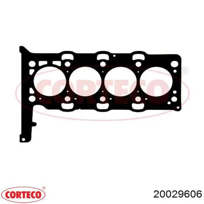 20029606 Corteco Сальник коленвала двигателя, задний