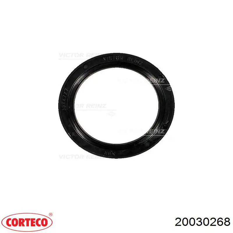 20030268 Corteco Сальник коленвала двигателя, передний